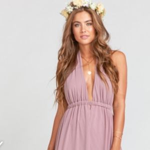 Show Me Your Mumu Halter Dress Sz Small